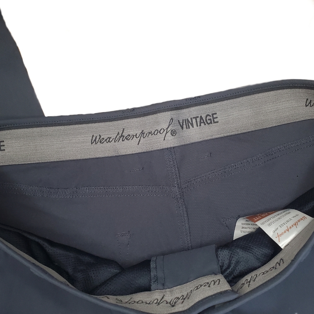 Weatherproof Men's Regular Fit Pants Gret Sz 34 - Picture 7 of 8